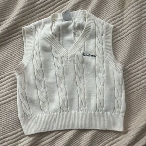 Urban Outfitters cropped sweater vest